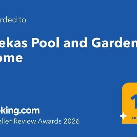 Vakantiehuis Alekas Pool&garden *